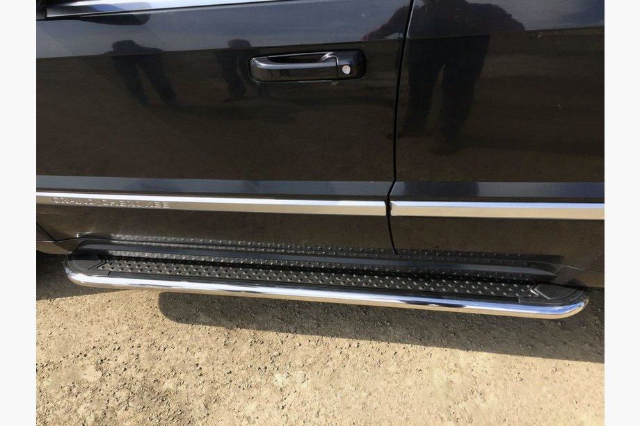 Бокові пороги Maydos V2 (2 шт., нерж) Image