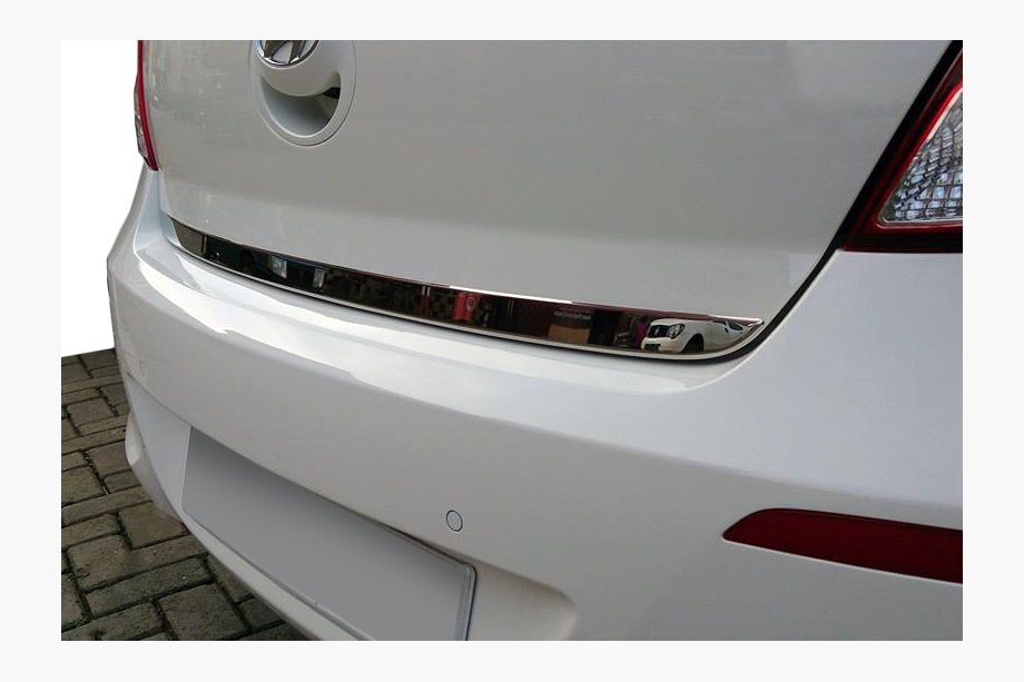 Hyundai I-20 2012-2014 рр. Кромка багажника (нерж.) Фото 1