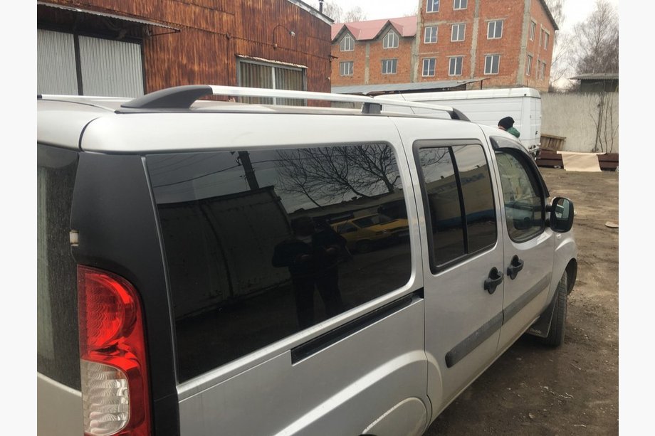 Fiat Doblo I 2005-2010 рр. Рейлінги Хром Фото 8