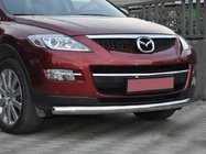Mazda CX-9 2007-2016 рр. Передній захист ST008 (нерж.) фото 1
