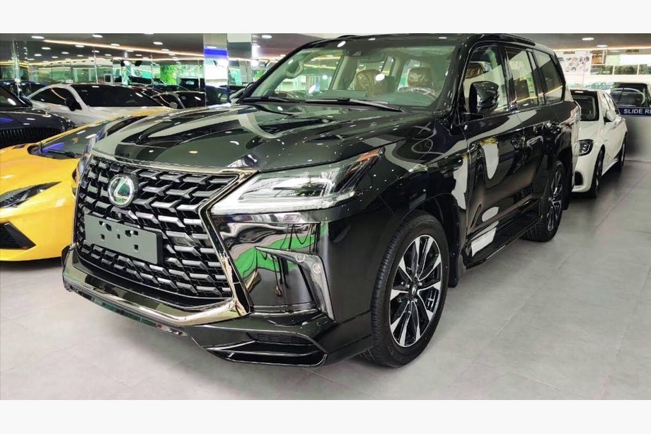 Lexus LX570/450d 2008-2022 рр. Комплект обвісів (TRD-Sport 2021-2022) Білий колір Фото 4