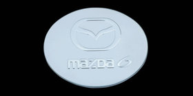Mazda 6 2003-2008 рр. Накладка на бак (нерж.) фото 1