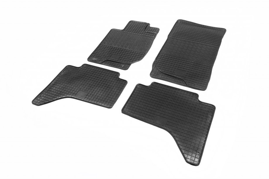 Mitsubishi L200 2006-2015 рр. Гумові килимки (4 шт, Polytep) Фото 1
