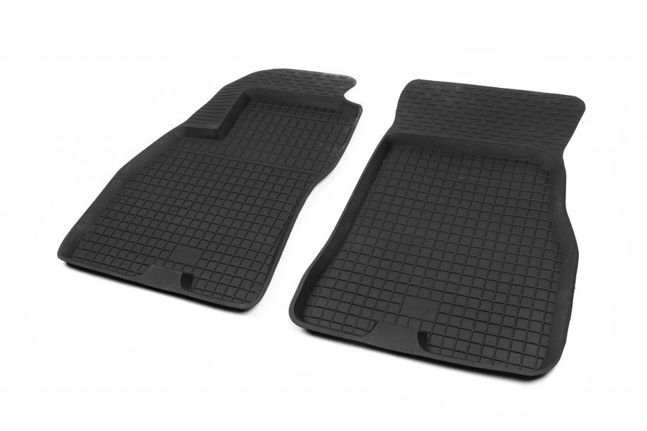 Opel Combo 2012-2018 рр. Гумові килимки Big Board (2 шт, Polytep) Image
