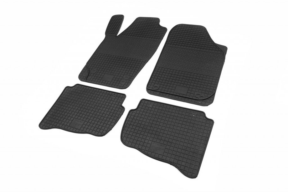 Skoda Fabia 2000-2007 рр. Гумові килимки (4 шт, Polytep) Фото 6