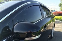 Volkswagen Jetta 2011-2018 рр. Вітровики (4 шт, Sunplex Chrome) фото 1