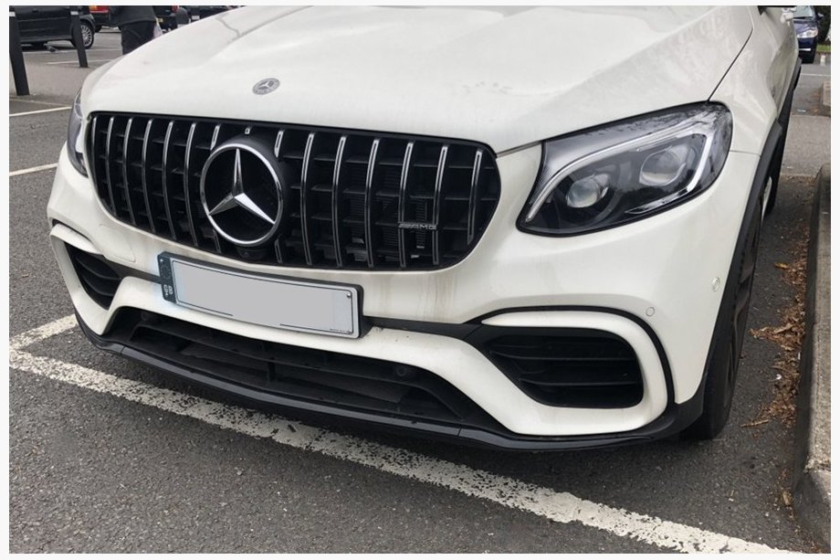 Mercedes GLC X253 2015-2022 рр. Передня решітка GT Panamericana (2015-2019) Image