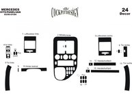 Mercedes Vito W638 1996-2003 рр. Накладки на панель Meric (1999-2003) фото 9