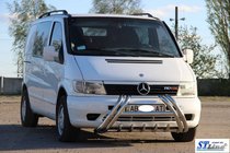 Кенгурятник WT01 (нерж.) фото 2