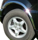 Mercedes ML W163 1997-2005 рр. Накладки на арки (4 шт, нерж) фото 1