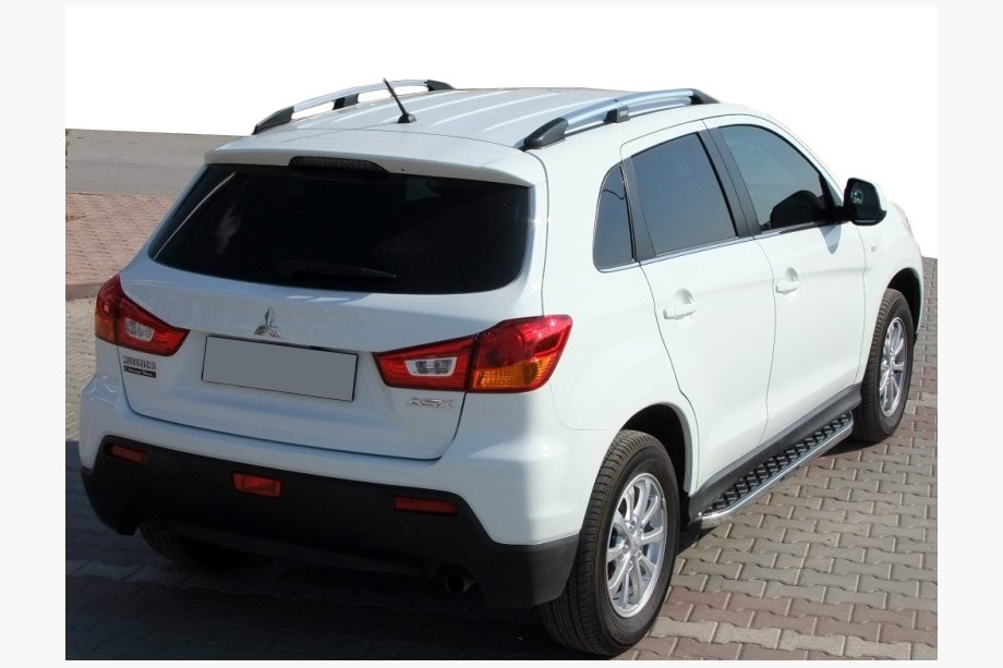 Бокові пороги BlackLine (2 шт, алюміній) Image