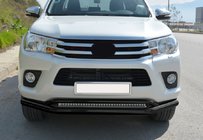 Передній вус подвійний Vegas (2015-2020, чорний, 76мм) фото 9