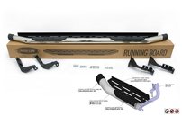 Бокові пороги Amazon Inox (2 шт., нержавійка) фото 4