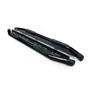 Бокові пороги Amazon Black (2 шт., чорні) Ford Ranger 2011-2022 рр. фото 2