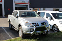 Mitsubishi L200 2015-2024 рр. Кенгурятник WT003 (нерж) фото 3