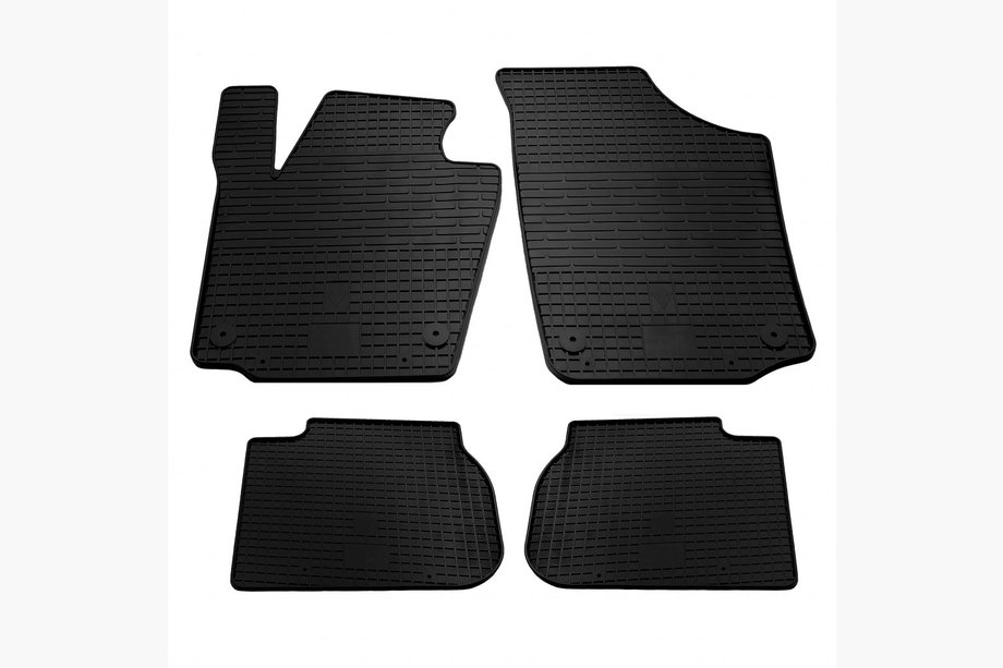 Skoda Rapid 2012-2019 рр. Гумові килимки (4 шт, Stingray Premium) Image
