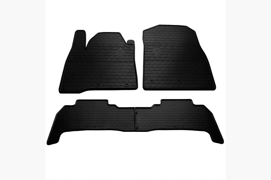 Toyota Land Cruiser 200 2007-2021 рр. Гумові килимки (4 шт, Stingray Premium, 2007-2021) Image