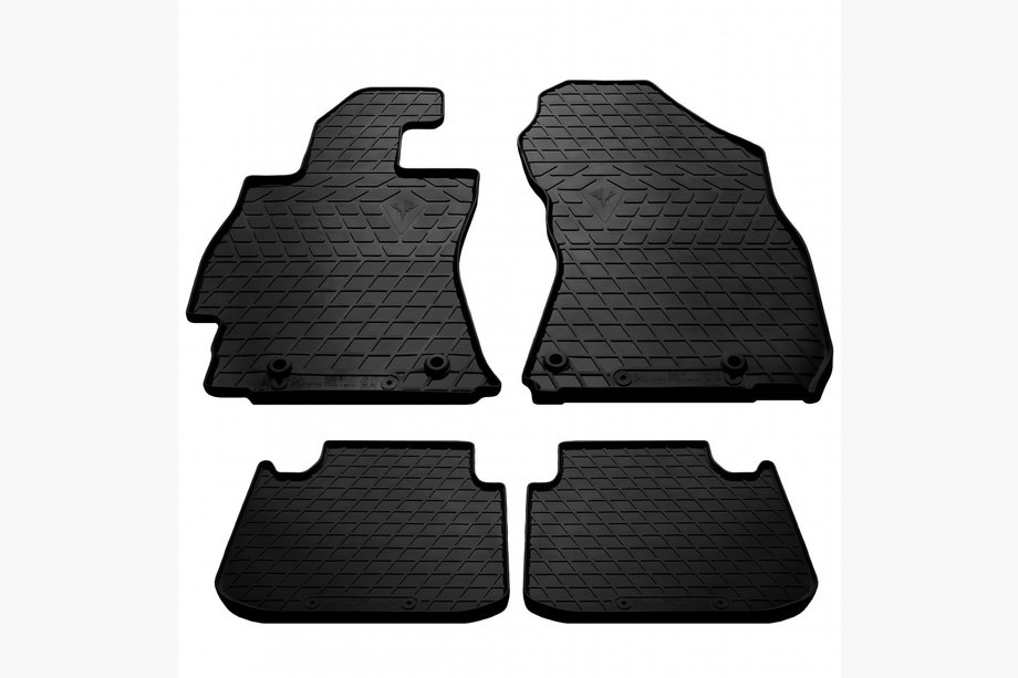 Subaru Outback 2014-2019 рр. Гумові килимки (4 шт, Stingray Premium) Image