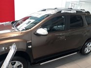 Renault Duster 2018-2024 рр. Бокові пороги Duru (2 шт, алюміній ) фото 5