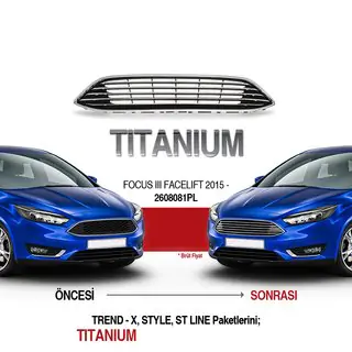 Передня решітка (Titanium) фото 3
