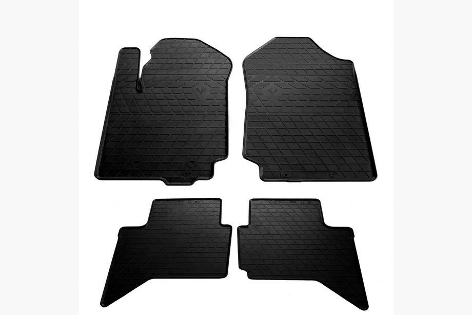 Ford Ranger 2011-2022 рр. Килимки Stingray (4 шт, гума) Image