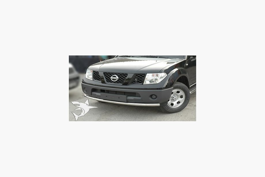 Nissan Navara 2006-2015 рр. Передній захист ST008 (нерж) Фото 6