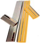 Накладки на пороги Натаніка преміум (4 шт, нерж.) фото 1