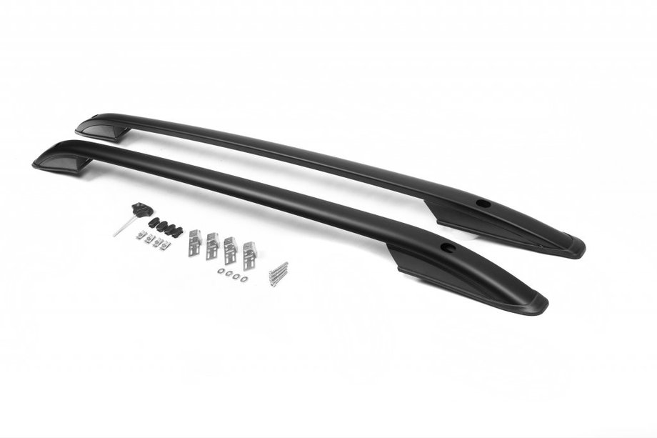 Nissan Qashqai 2014-2021 рр. Рейлінги Skyport Black Фото 1