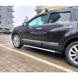 Бокові пороги Maya V1 (2 шт., алюміній) фото 1