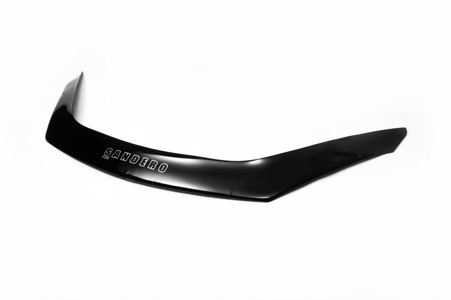Renault Sandero 2007-2013 рр. Дефлектор капота (VIP) Image