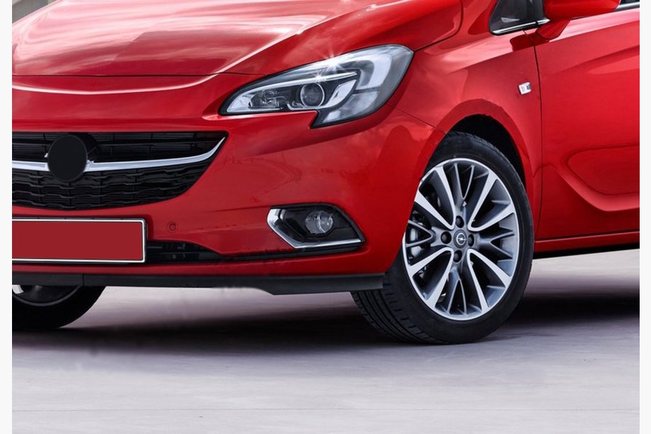 Opel Corsa E 2015-2019 рр. Накладки на противотуманки (2 шт, нерж) Image