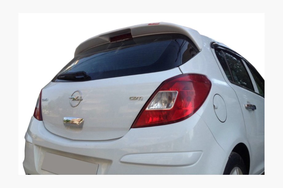 Opel Corsa D 2007-2014 рр. Спойлер 4-дверний (під фарбування) Image