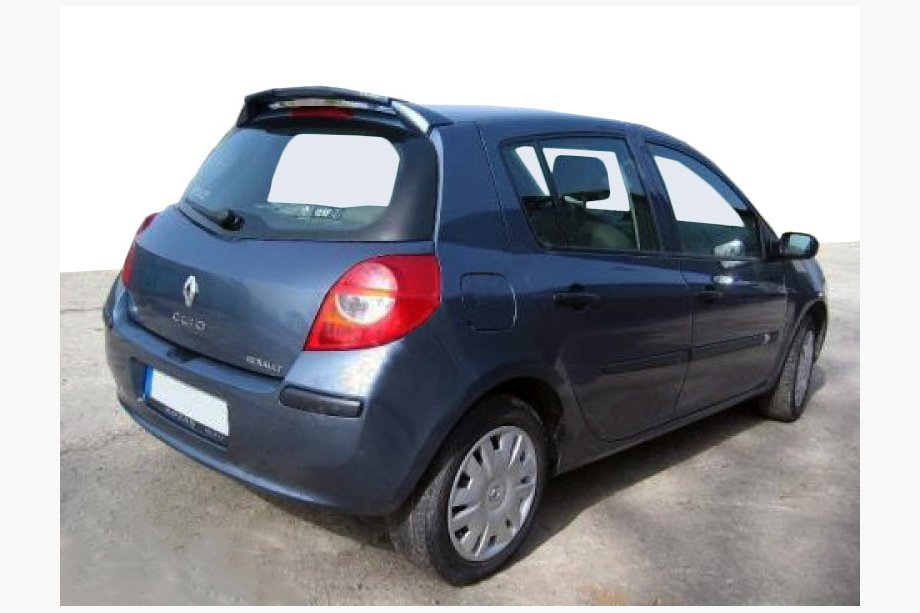 Renault Clio III 2005-2012 рр. Спойлер HB (під фарбування) Image