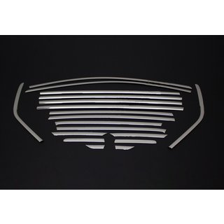 Повна окантовка скла OmsaLine (18 шт, нерж) Ford Kuga/Escape 2013-2019 рр. фото 2