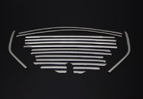 Ford Kuga/Escape 2013-2019 рр. Повна окантовка скла OmsaLine (18 шт, нерж) фото 2