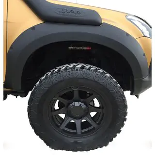 Розширювачі колісних арок Isuzu D-Max 2011-2019 рр. фото 1