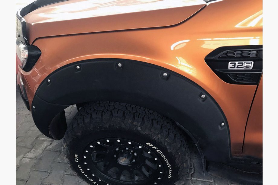 Ford Ranger 2011-2022 рр. Розширювачі колісних арок (на болтах) Фото 1