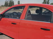 Chevrolet Aveo T200 2002-2008 рр. Окантовка вікон (4 шт., нерж.) фото 1
