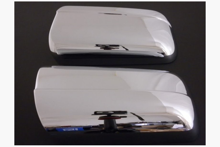 Накладки на дзеркала (2 шт, нерж.) Image