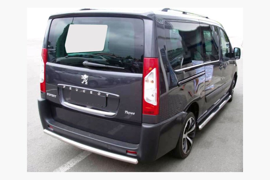 Peugeot Expert 2007-2016 рр. Задня дуга AK002 (нерж.) Image