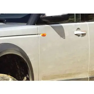 Накладки на ручки (4 шт., нерж.) Land Rover Discovery II 1998-2004 рр.