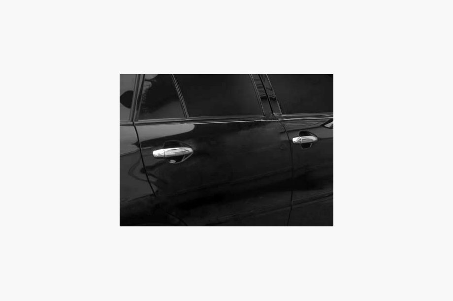 Lexus RX 2003-2009 рр. Накладки на ручки (4 шт., нерж.) Image