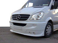 Mercedes Sprinter W906 2006-2018 рр. Накладка на передній бампер 4 фари (2006-2013) фото 1