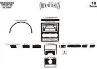 Накладка на панель (Meric, 19 деталей) фото 3