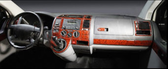 Volkswagen T5 Transporter 2003-2010 рр. Накладки на торпеду (Туреччина) фото 1