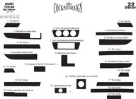 Audi A6 C4 1994-1997 рр. Декор авто фото 5