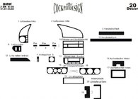 BMW 3 серія E36 1990-2000 рр. Накладки на панель фото 4