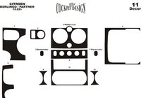 Citroen Berlingo 1996-2008 рр. Накладки на панель (2002-2008) фото 3