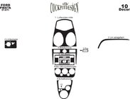 Ford Fiesta 2002-2008 рр. Накладки в салон (2005-2008) фото 3