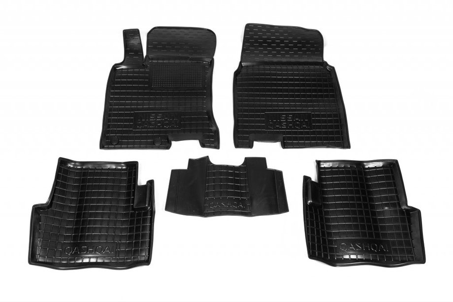 Nissan Qashqai 2007-2010 рр. Гумові килимки з бортом (Autogumm) Фото 1